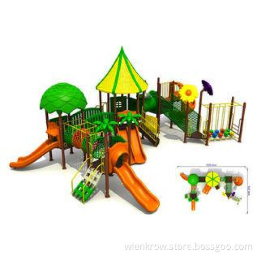 Outside Tree House Playground Recreation Equipments for Kid